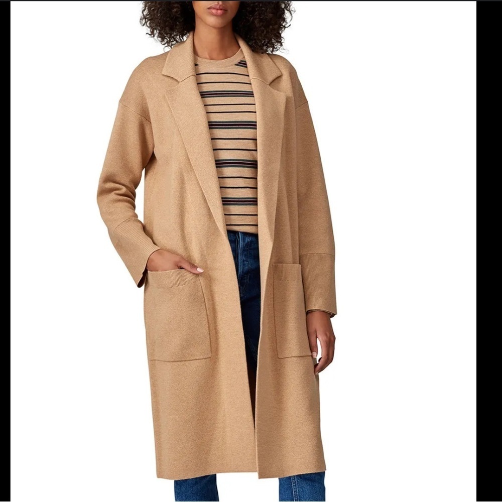 J Crew Ella Open Front Sweater Blazer Jacket M